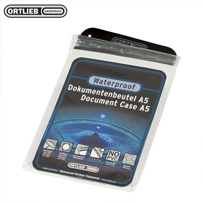 德國[ORTLIEB] Document Bag A5 透明防水文件袋 (德國製) / 防水收納袋防塵袋/證件防水保護袋