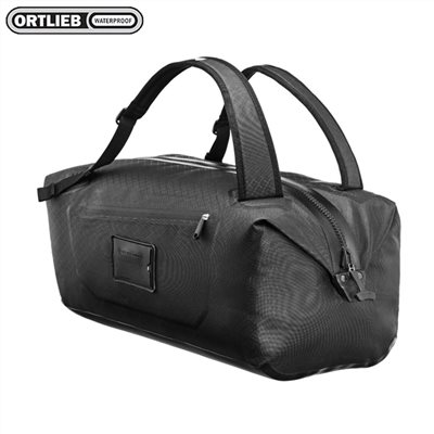 德國【ORTLIEB】Duffle Metrosphere 60L 黑色壓紋防水旅行袋 (德國製)/戶外休閒雙肩防水包/雙肩溯溪防水包
