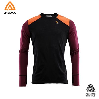 挪威[ACLIMA] LW Reinforced Crewneck M / 歐洲製男款美麗諾羊毛快乾長袖T-SHIRT