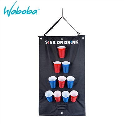 瑞典[WABOBA] Sink or Drink 紅藍杯組(10+2)/戶外陸上玩具/露營玩具