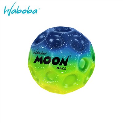 瑞典[WABOBA] Gradient Moon Ball 炫彩彈力球(月球款)(隨機出貨)