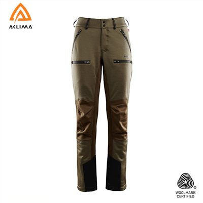 挪威[ACLIMA]WoolShell Pants W / 歐洲製女款美麗諾羊毛快乾褲
