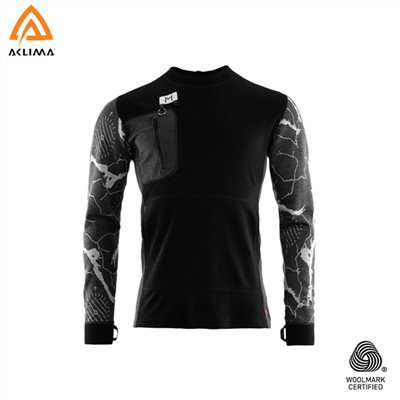挪威[ACLIMA]Lars Monsen Femunden Crewneck M / 歐洲製拉爾斯蒙森．費蒙登男款美麗諾快乾長袖羊毛衣