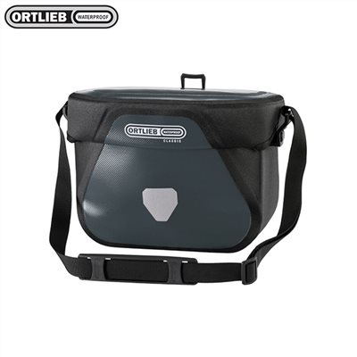 德國[ORTLIEB] Ultimate Six Classic (6.5L) / 亮面防水車把袋-肩背兩用包 不含零件 德國製