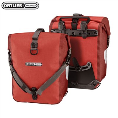德國[ORTLIEB] Sport-Roller Plus (pair) -霧面防水馬鞍袋-肩背四用包(一對)可掛,手提,肩背及雙肩(需另購背架)