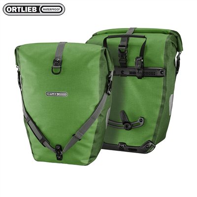 德國[ORTLIEB] Back-Roller Plus (pair) -霧面防水馬鞍袋-肩背四用包(一對)可掛,手提,肩背及雙肩(需另購背架)